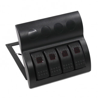 Панель переключателей 4 клавиши с предохранителями NEKEKE