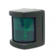 Огонь бортовой зеленый серии "Classic 12", черный корпус Огонь бортовой зеленый серии "Classic 12", черный корпус