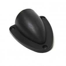 Вентиляционная ракушка пластиковая, черная 77х68х28мм SUNFINE Вентиляционная ракушка пластиковая, черная 77х68х28мм SUNFINE