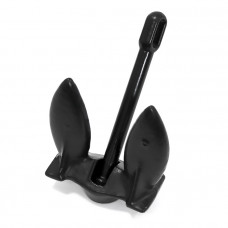 Якорь Холла в ПВХ оболочке 4,5 кг чёрный  Якорь Холла в ПВХ оболочке 4,5 кг чёрный