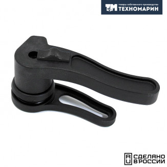 Ручка-задвижка поворотная левая, полиамид Ручка-задвижка поворотная левая, полиамид