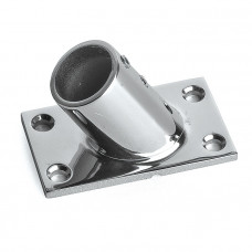 Основание леера 22мм, 76х40 мм, наклон 60 град Основание леера 22мм, 76х40 мм, наклон 60 град