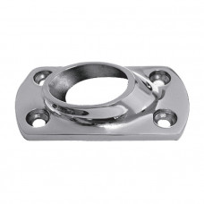 Основание леера 22мм, 76х44 мм, низкое, наклон 45 град Основание леера 22мм, 76х44 мм, низкое, наклон 45 град