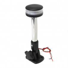 Огонь круговой светодиодный на наклонной стойке 205 мм, нержавеющая сталь Огонь круговой светодиодный на наклонной стойке 205 мм, нержавеющая сталь