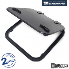 Люк палубный безрамный Пеликан 425x425 R75 (черное исполнение) Люк палубный безрамный Пеликан 425x425 R75 (черное исполнение)