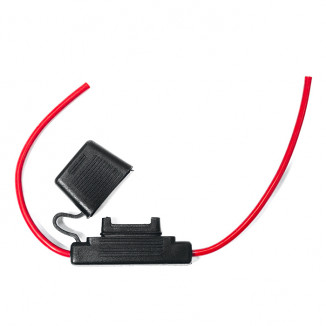 Держатель для предохранителя типа ATO на проводе SUNFINE, черный