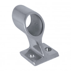 Держатель леера 22мм со сквозным отверстием, наклон 60 град Держатель леера 22мм со сквозным отверстием, наклон 60 град