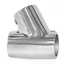 Тройник леера 22мм, 60 град, универсал Тройник леера 22мм, 60 град, универсал