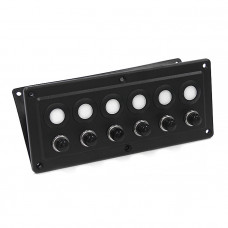 Панель сенсорных переключателей 6 *вкл-выкл и автоматическим выключателем NEKEKE Панель сенсорных переключателей 6 *вкл-выкл и автоматическим выключателем NEKEKE