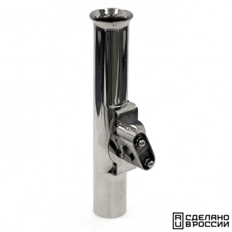 Держатель спиннинга 250х37 поворотный нержавеющая сталь. (уц)