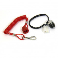 Кнопка аварийного выключения двигателя с чекой Polaris 01-112 Кнопка аварийного выключения двигателя с чекой Polaris 01-112