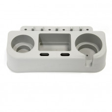 Подстаканник пластмассовый 349х159х76 серый Подстаканник пластмассовый 349х159х76 серый