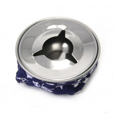 Пепельница ветрозащищенная SUNFINE синяя, 107 мм Пепельница ветрозащищенная SUNFINE синяя, 107 мм