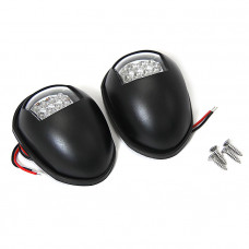 Огни бортовые светодиодные 88х61х32 мм, черный корпус Огни бортовые светодиодные 88х61х32 мм, черный корпус