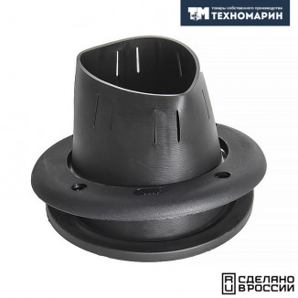 Кожух для пучка тросов черный