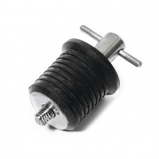 Пробка резиновая сливная SUNFINE 25 мм с вентилем фиксатора  Пробка резиновая сливная SUNFINE 25 мм с вентилем фиксатора