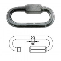 Звено соединительное быстроразъемное  8 мм Звено соединительное быстроразъемное  8 мм