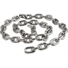 Цепь якорная 6мм DIN766, сталь(30м)