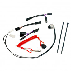 Кнопка аварийного выключения двигателя с чекой Arctic Cat SM-01556 Кнопка аварийного выключения двигателя с чекой Arctic Cat SM-01556