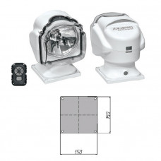 Прожектор стационарный галогеновый проводной пульт ДУ, серия 971, белый Прожектор стационарный галогеновый проводной пульт ДУ, серия 971, белый