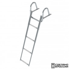 Трап телескопический с поручнем, 4 белых ступени (ширина 350 мм.) Трап телескопический с поручнем, 4 белых ступени (ширина 350 мм.)