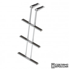 Трап дайверский телескопический складной, 3 серых ступени (ширина 450 мм.) Трап дайверский телескопический складной, 3 серых ступени (ширина 450 мм.)