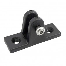 Кронштейн рамы тента палубный, пластмасса черная Кронштейн рамы тента палубный, пластмасса черная