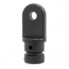 Наконечник рамы тента внутренний 16 мм, черный пластмассовый Наконечник рамы тента внутренний 16 мм, черный пластмассовый