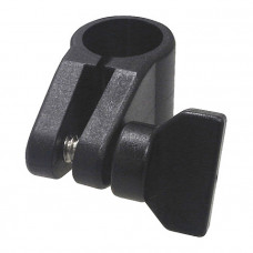 Кронштейн рамы тента 3/4"скользящий, черный пластик с пласт.винтом Кронштейн рамы тента 3/4"скользящий, черный пластик с пласт.винтом