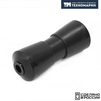 Ролик подкильный 200мм, черный ПВХ