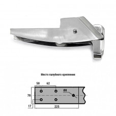 Роульс якорный 7,5-15кг с роликом Роульс якорный 7,5-15кг с роликом