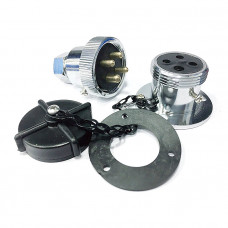 Разъем палубный 4 полюса, 5А Разъем палубный 4 полюса, 5А