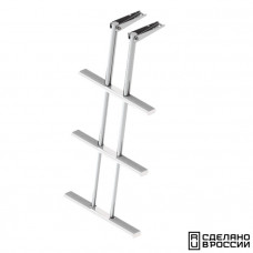 Трап дайверский телескопический складной, 3 белых ступени (ширина 450 мм.) Трап дайверский телескопический складной, 3 белых ступени (ширина 450 мм.)