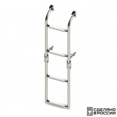 Трап складной с вертикальным креплением, 4 белых ступени (ширина 220 мм.) Трап складной с вертикальным креплением, 4 белых ступени (ширина 220 мм.)