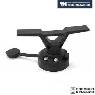 Утка (Кнехт) швартовая быстросъёмная с креплением на горизонтальную поверхность