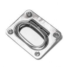 Ручка потайная SUNFINE 75х58мм, нержавеющая сталь Ручка потайная SUNFINE 75х58мм, нержавеющая сталь