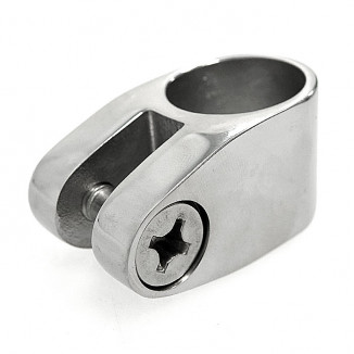 Кронштейн рамы тента 1" скользящий усиленный, нерж.сталь 