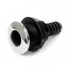 Стакан дренажный SUNFINE 19мм с нержавеющей накладкой, основание пластик Стакан дренажный SUNFINE 19мм с нержавеющей накладкой, основание пластик