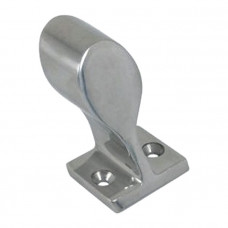 Держатель леера 22мм торцевой несквозной, наклон 60 град Держатель леера 22мм торцевой несквозной, наклон 60 град