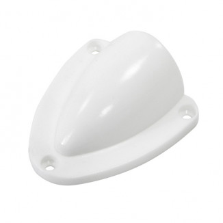 Вентиляционная ракушка пластиковая, белая 77х68х28мм SUNFINE