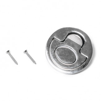 Ручка потайная круглая SUNFINE 51.5мм, нержавеющая сталь