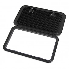 Крышка рундука SEAFLO 353x606 мм с замком, черный пластик Крышка рундука SEAFLO 353x606 мм с замком, черный пластик