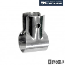 Тройник леера 25 мм, 90град, открытый Тройник леера 25 мм, 90град, открытый