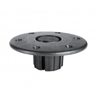 Основание стойки столешницы палубное 178х65х60 мм врезное, пластмасса