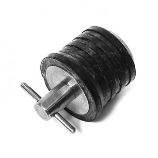 Пробка резиновая сливная SUNFINE 32 мм с вентилем фиксатора 