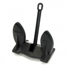 Якорь Холла в ПВХ оболочке 9,1 кг чёрный  Якорь Холла в ПВХ оболочке 9,1 кг чёрный