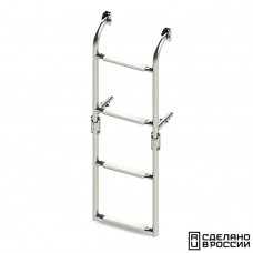 Трап складной с вертикальным креплением, 4 белых ступени (ширина 270 мм.) Трап складной с вертикальным креплением, 4 белых ступени (ширина 270 мм.)