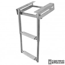 Трап телескопический выдвижной, 2 серых ступени (ширина 285 мм.) Трап телескопический выдвижной, 2 серых ступени (ширина 285 мм.)