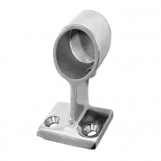 Держатель леера 25мм передний несквозной, наклон 60 град Держатель леера 25мм передний несквозной, наклон 60 град