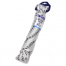 Трос швартовый 10мм*9м бело-черный Трос швартовый 10мм*9м бело-черный